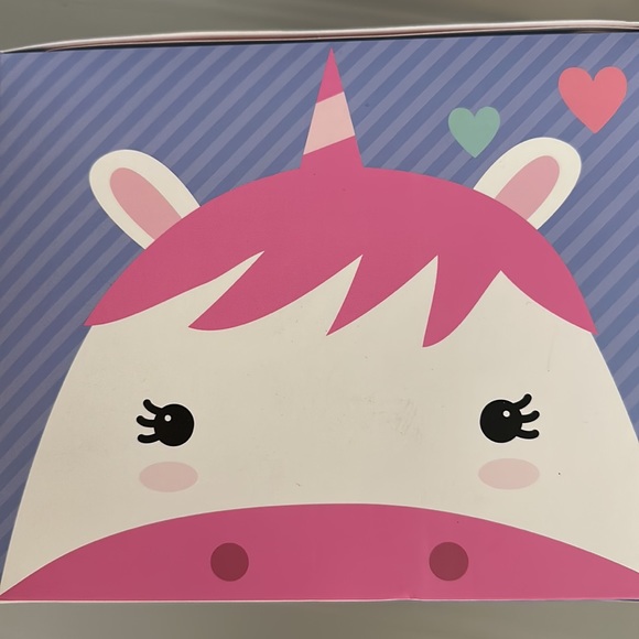 Totes Toasties Kids unicorn slippers am 11-12 and MD 13-1 - Picture 4 of 8